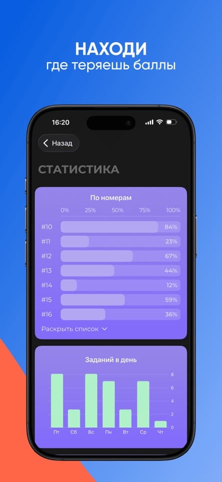 Приложение ЕГЭ История: скриншот 4